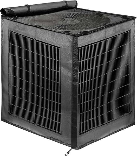 Air Conditioner Covers for Outside, Bafezoze Ac Unit Covers Outdoor Winter, 28x28x32 Inch Hvac Central Air Cover Detachable Waterproof Top All Seasons Use