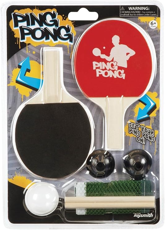 Toysmith Mini Ping Pong, Packaging May Vary