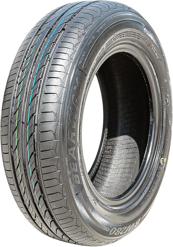 BW280 All-Season Passenger Car Touring Radial Tire-165/65R15 165/65/15 165/65-15 81H Load Range SL 4-Ply BSW Black Side Wall UTQG 320AA