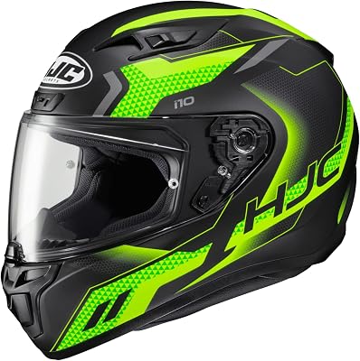 HJC i10 Robust Natural Motorcycle Helmet, DOT Approved MC3HSF, Small