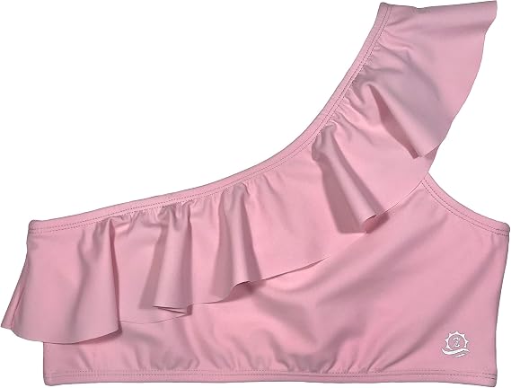 SwimZip Womens One Shoulder Bikini Top UPF 50 Multiple Colors