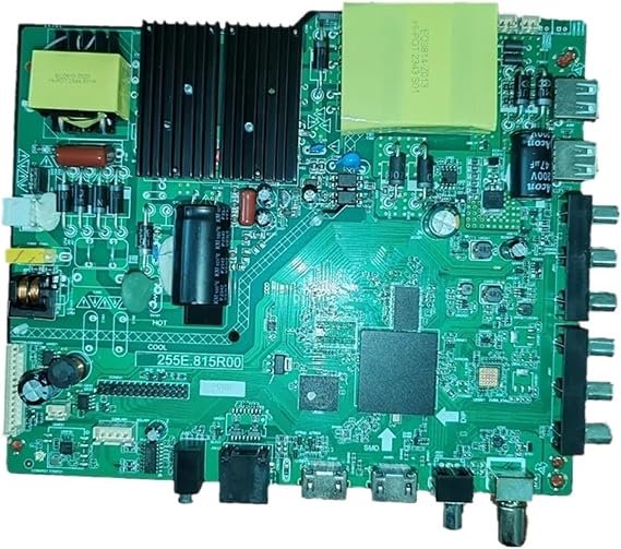 TV Motherboard Replacement Spare Parts, Compatible for ZP.255E.815R00, 3-in-1 TV Motherboard TV Accessories