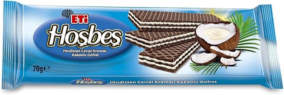 Meat Hoşbeş Coconut Cream Wafer 70 g