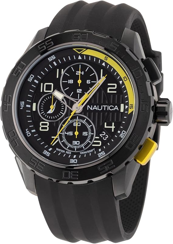 Nautica Mens NST Chronograph 47mm Watch