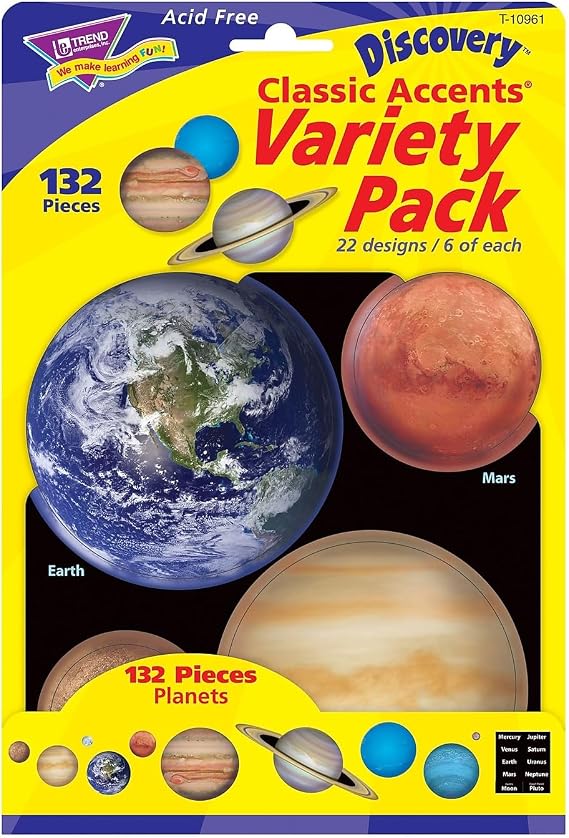 Planets Discovery Classic Accents Variety Pack