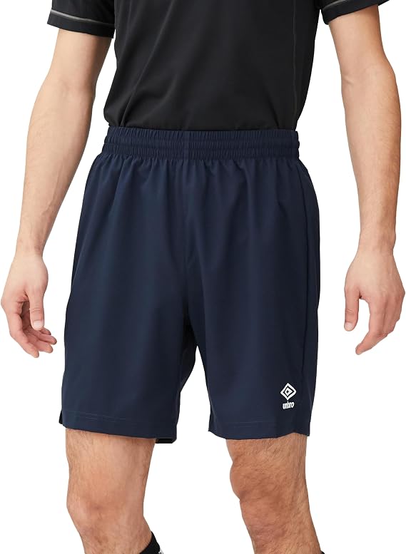 Umbro Men's and Women's Half Pants, Soccer, Futsal, Game Shorts, Sweat-Absorbing, Quick-Drying, Stretchy, Dry, Unisex