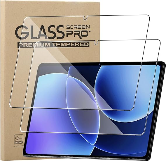 KZIOACSH 2 Pack Screen Protector for Xiaomi Pad 8/Xiaomi Pad 8 Pro 11.2 Inch, Ultra Clear 9H Hardness Touch Sensitive Anti-Scratch Anti-Fingerprint Protective Tempered Glass Film