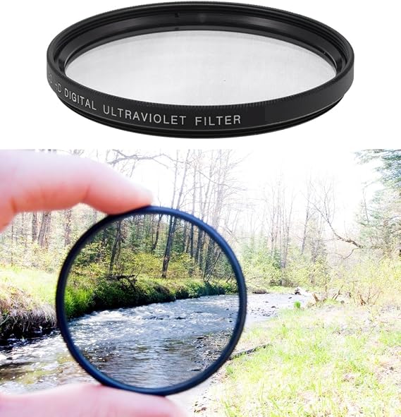 Professional High Definition 34mm Clear Digital Ultra Violet (UV) Filter for Samsung HMX-H204BN HD High Definition Ultra-Violet Filter ((UV) - 34mm)