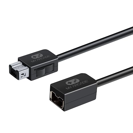 My Arcade Ten Foot Gamepad Extender Cable for The Nintendo SNES Classic Edition Console or NES Classic Edition Console