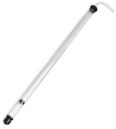 Fermtech Fast Flow Large 27" (0.5-Inch) Auto Siphon, Clear
