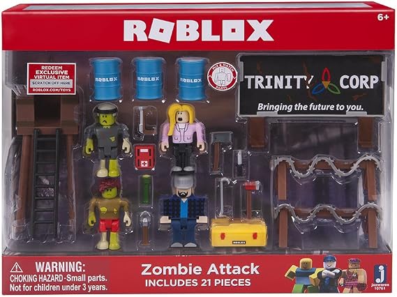 Roblox Zombie Attack Large Playset