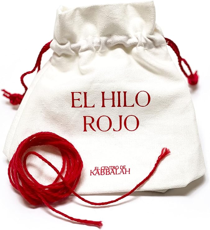 The Kabbalah Centre Hilo Rojo I Spanish Pack Official Red String Bracelet I Powerful Tool for Protection Against Evil Eye I Blessing & Instruction Included