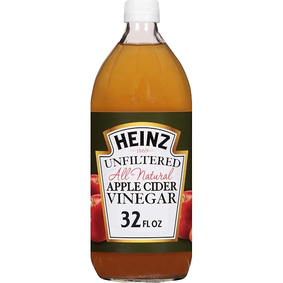 Heinz Vinegar Natural Unflitered Apple Vinegar (32oz Bottle)