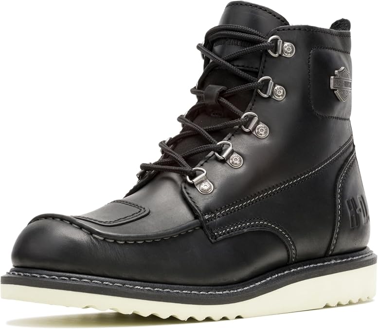 Harley-Davidson FOOTWEAR Mens Hagerman Motorcycle Casual Boots Ankle