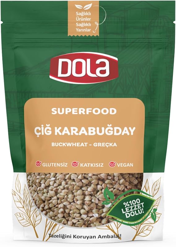 Dola Glutensiz Çiğ Karabuğday-Tane 400 gr