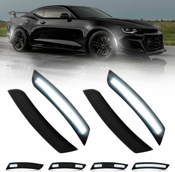 AUTOONE Dynamic LED Side Marker Lights For Chevrolet Camaro 2016-2023