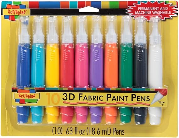 Scribbles Technical-Drawing-pens, 10 Count, Rainbow (32509)