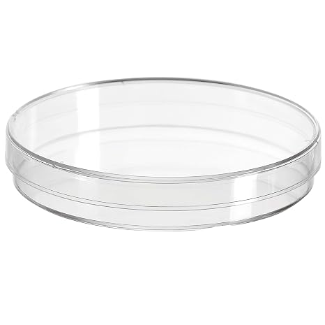 Labnique Polystyrene Petri Dish with Vented Lid, 90mm, Sterile (Case of 500)
