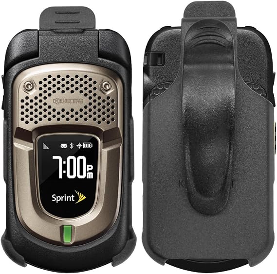 HOL-KYODURAXT for Sprint Kyocera DuraXT E4277 Swivel Belt Clip Holster - Black