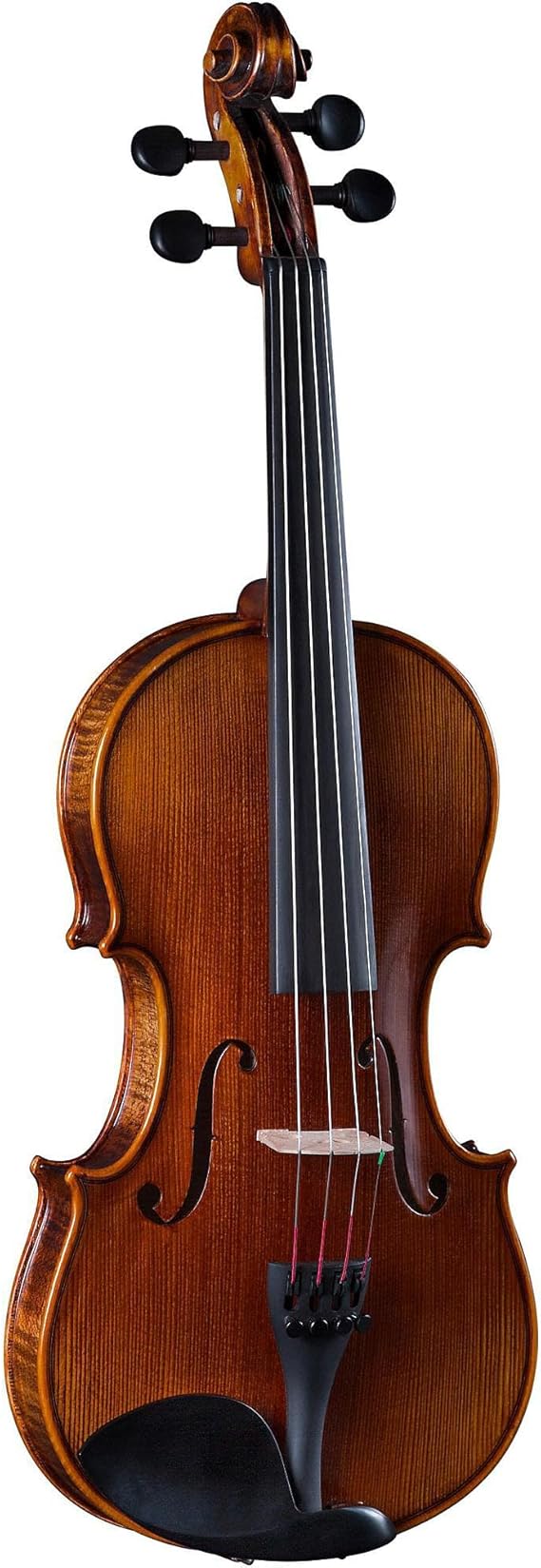Cremona SV-500 4/4 Premier Artist Violin Outfit Full Size Student & Professional Violin with Solid Spruce Top, Maple Back, Ebony Fittings, Case & Bow