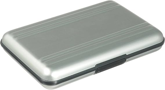 VidPro Digital Media Storage Aluminum Case for Four Compact Flash Cards