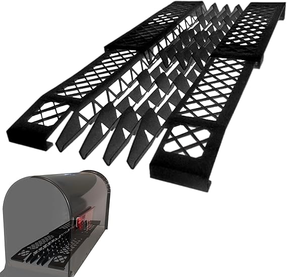 Expandable Dry Mailbox Insert Tray Universal Waterproof Mailbox Liner & Rain Guard for 6.58 Wide Mailboxes, Expands 1221 Protects Mail from Rain, Snow, Sprinklers No Tools Needed