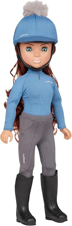 LeMieux Toy Rider Olivia - Fits Perfectly on Toy Ponies - Includes Removable Matchy Matchy Clothing - Suitable for Ages 3+