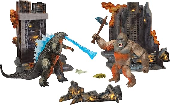 Monsterverse 6" City Battle Bundle by Playmates Toys
