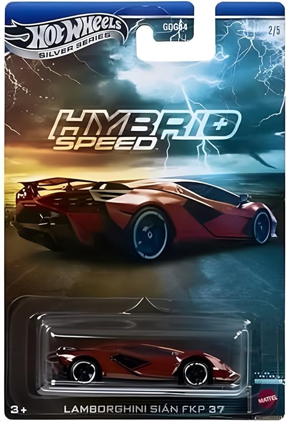 Hot Wheels Lamborghini Sian FKP 37 (1/64) Hybrid Speed 2/5