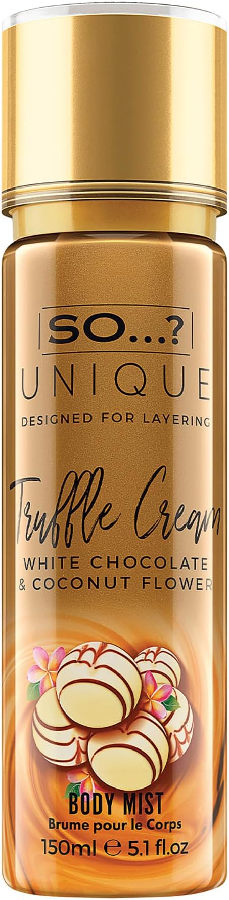 So…? Unique Womens Truffle Cream Body Mist Fragrance Sray 150ml