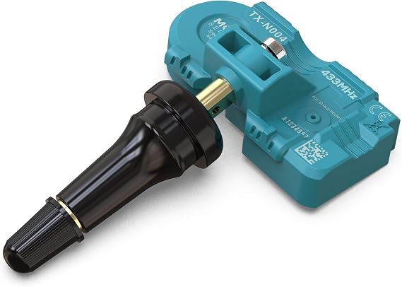 MORESENSOR Signature Series 433MHz TPMS Tire Pressure Sensor | Preprogrammed for Select 850+ European/American Brand Models | Replacement for 56029398AA | Snap-in | NX-S033-SN