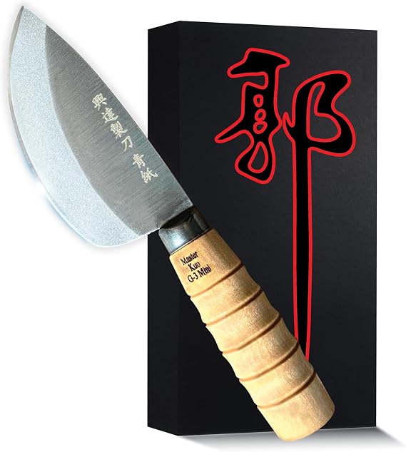 Jende Master Kuo G3 Taiwan Tuna Mini Fish Knife with 3 layered laminated stainless steel and RC 60