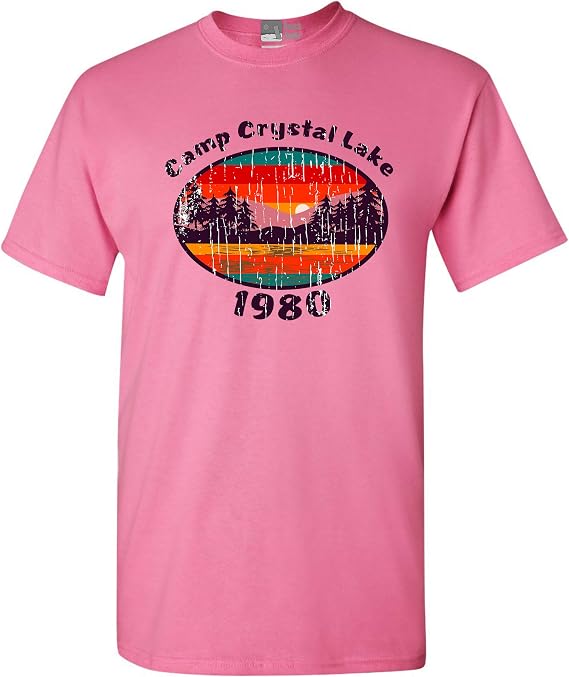 Camp Crystal Lake 1980 Halloween Costume Fan Wear DT Adult T-Shirt Tee