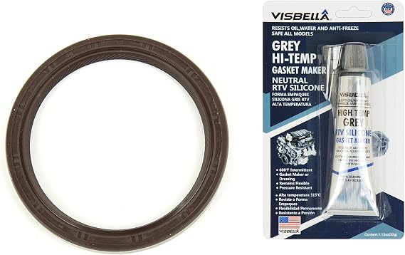 MA-4216892668 Rear Main Seal Compatible With/For 83-05 Acura Honda B18C1 B18C5 B20A5 B20B4 B20Z2 D15B2 D15B6