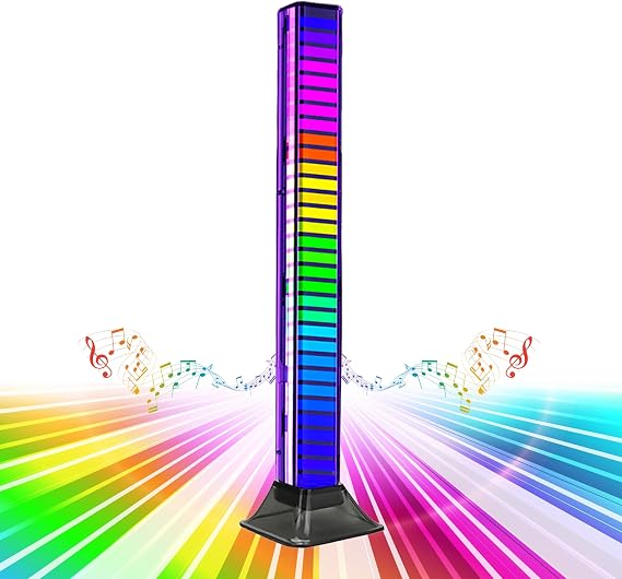3D LED Bar - Sound Activated Bar Syncs with Music