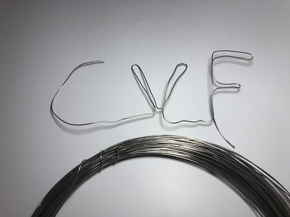 cvfgroup 1mm stainless jewelry and arrangement wire 10 mt