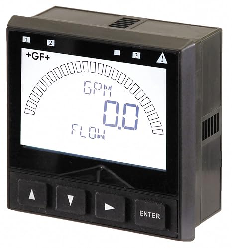 3-9900-1P The 9900 Transmitter, Panel Mount, Multi-Parameter, 1 Input, DC Power, 1 4 mA-20 mA and 1 OC Outputs, 10"