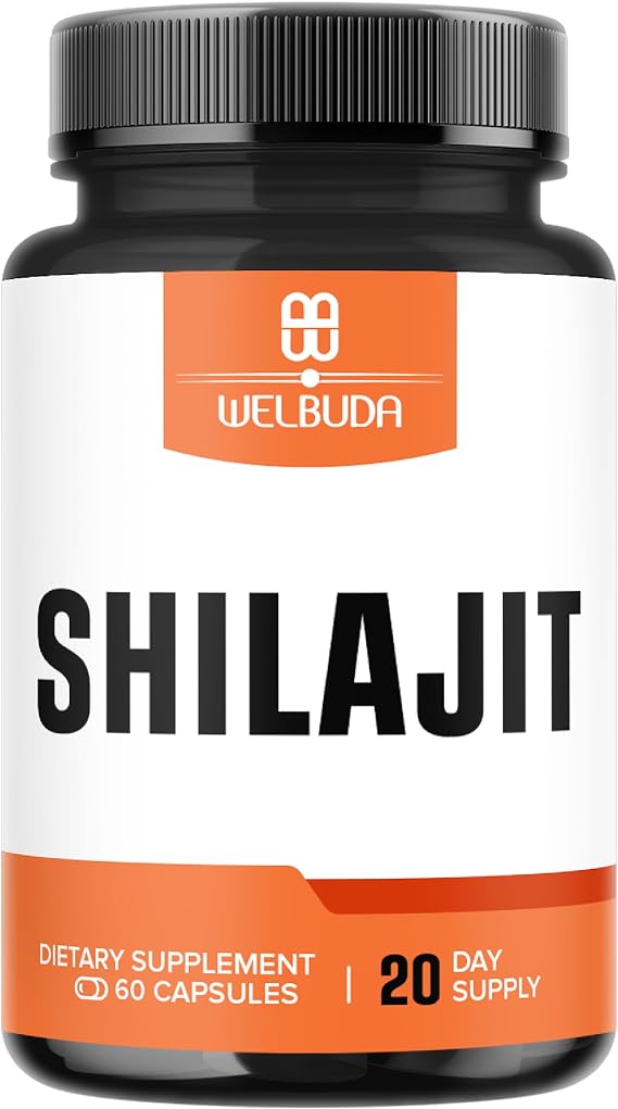 WELBUDA Extract 5:1 Shilajit Supplement - 60 Capsules