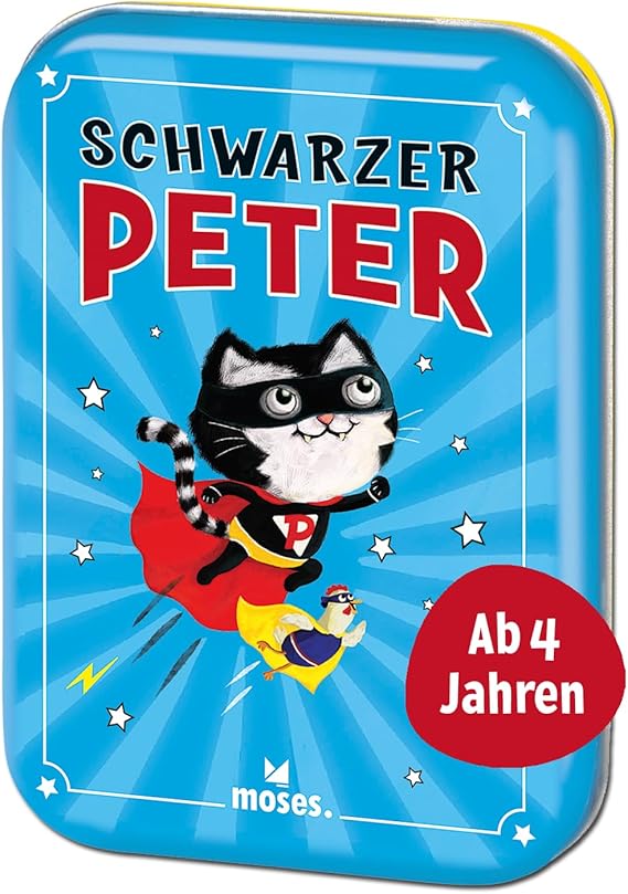 moses. Schwarzer Peter Spiele-Klassiker Für Kinder ab 4 Jahren bunt
