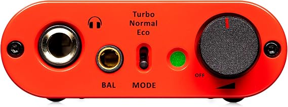 iFi iDSD Diablo Purist Portable DAC & Headphone Amplifier Ultra-High-Resolution Audio, 4,100mW Power, USB/SPDIF Input, Balanced 4.4mm Output, Hi-Fi Sound for Audiophiles & Professionals