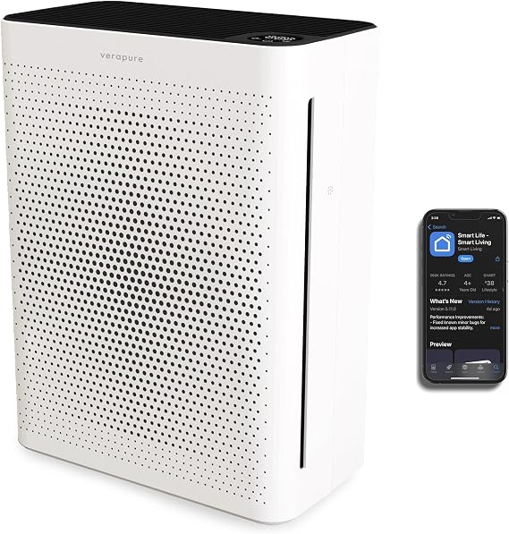 VP-120-WI Wifi enabled Air Purifier, 260 sq. ft, Air Quality Indicator, PM2.5 Sensor
