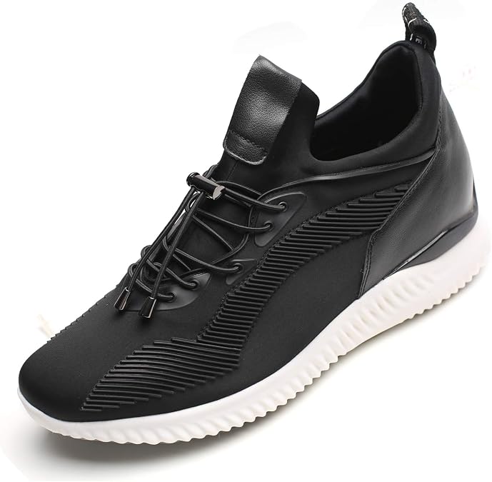 CHAMARIPA Men's Sneakers with Invisible Height Increasing