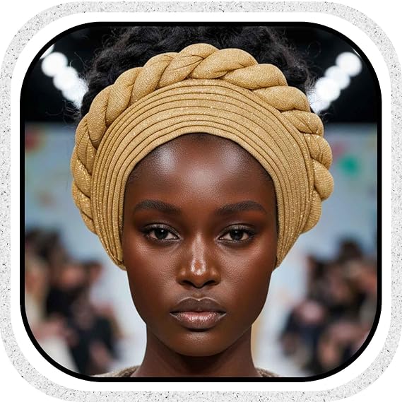 Headwrap African Turban Rhinestone Rope Knot Sequins Bow Designs Head Turban for Women Fashions