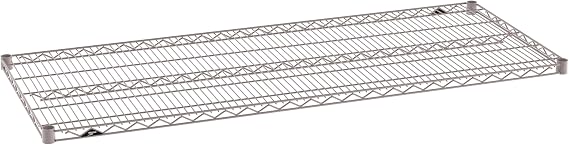 METRO Super Erecta 2460NK4 Industrial Wire Shelf, Metroseal Gray Epoxy, 24" x 60"