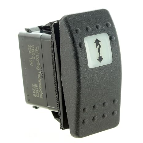 Can-Am New OEM Front Section Winch Switch, 710002052 Black