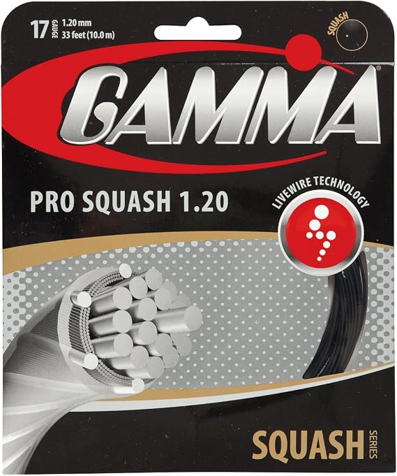 Gamma Pro Squash 17g String