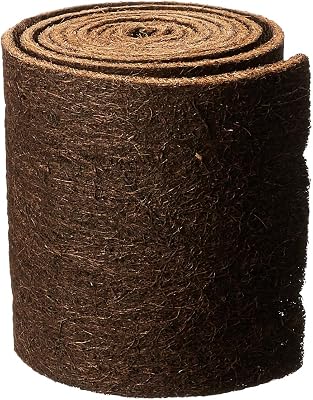 Bosmere Border Protection Edging Weed Mat, 10 x 9 Wide Brown Landscape Fabric for Garden Beds, Pathways & Borders