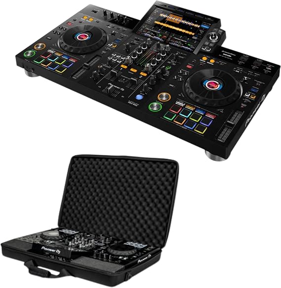 Pioneer XDJ-RX3 2-Channel All-In-One DJ System Bundle with Headliner HL12004 Molded EVA Hardshell Case 10.1-Inch Touchscreen, rekordbox and Serato Ready, Carry for Mobile DJ, Wedding DJ, Bedroom DJ