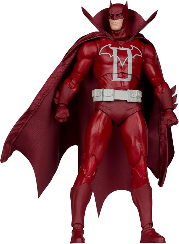 McFarlane Toys- DC Multiverse Batman Deadman (Knight Terrors) 7in Action Figure | 7in Scale, Up to 22 Points of Articulation, Fabric Cape, Includes 2 Extra Hands, 2 Batarangs, Display Base and Art Card