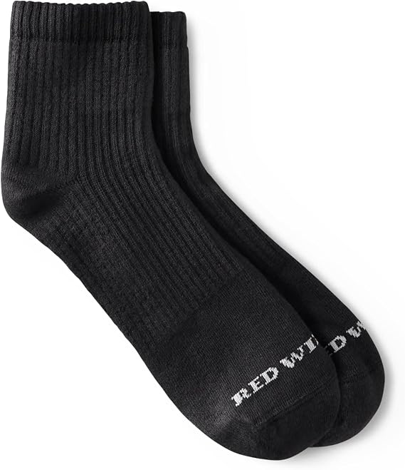 Red Wing Shoes Everyday Work Medium Weight 1/4 Crew Socks (sold in pair)